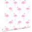 tapet flamingos rosa och vitt av ESTAhome
