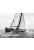 fototapet segelbåt svart och vitt av ESTAhome
