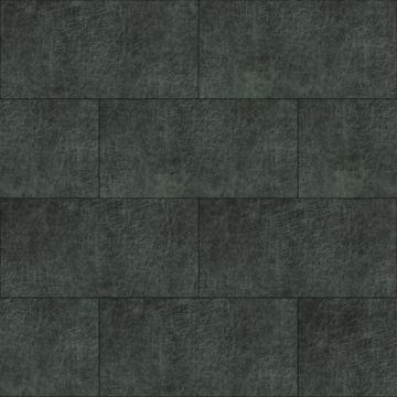 eko självhäftande läderplattor rektangel antracitgrått av Origin Wallcoverings