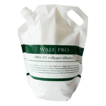 Wallpro PRO-301 professionellt färdigt tapetlim för alla typer av tapeter 2,5 kg för 15m² tapet