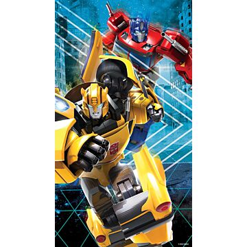 fototapet Transformers gul, rött och blått av Sanders & Sanders