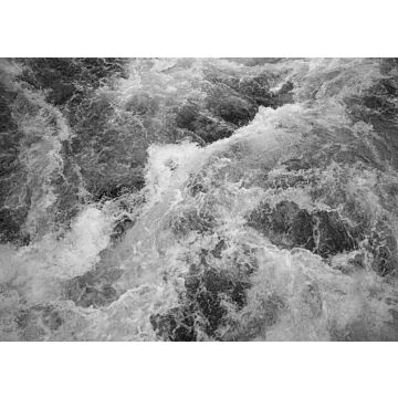 fototapet Wildest Water svart och vitt av Komar