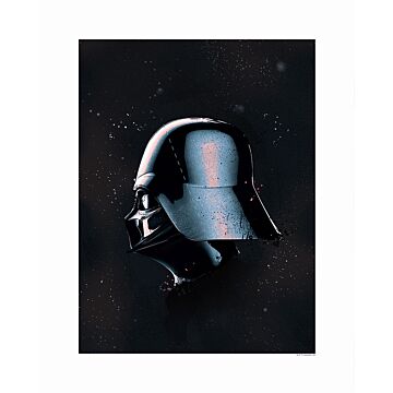 poster Star Wars Classic Helmets Vader svart av Komar